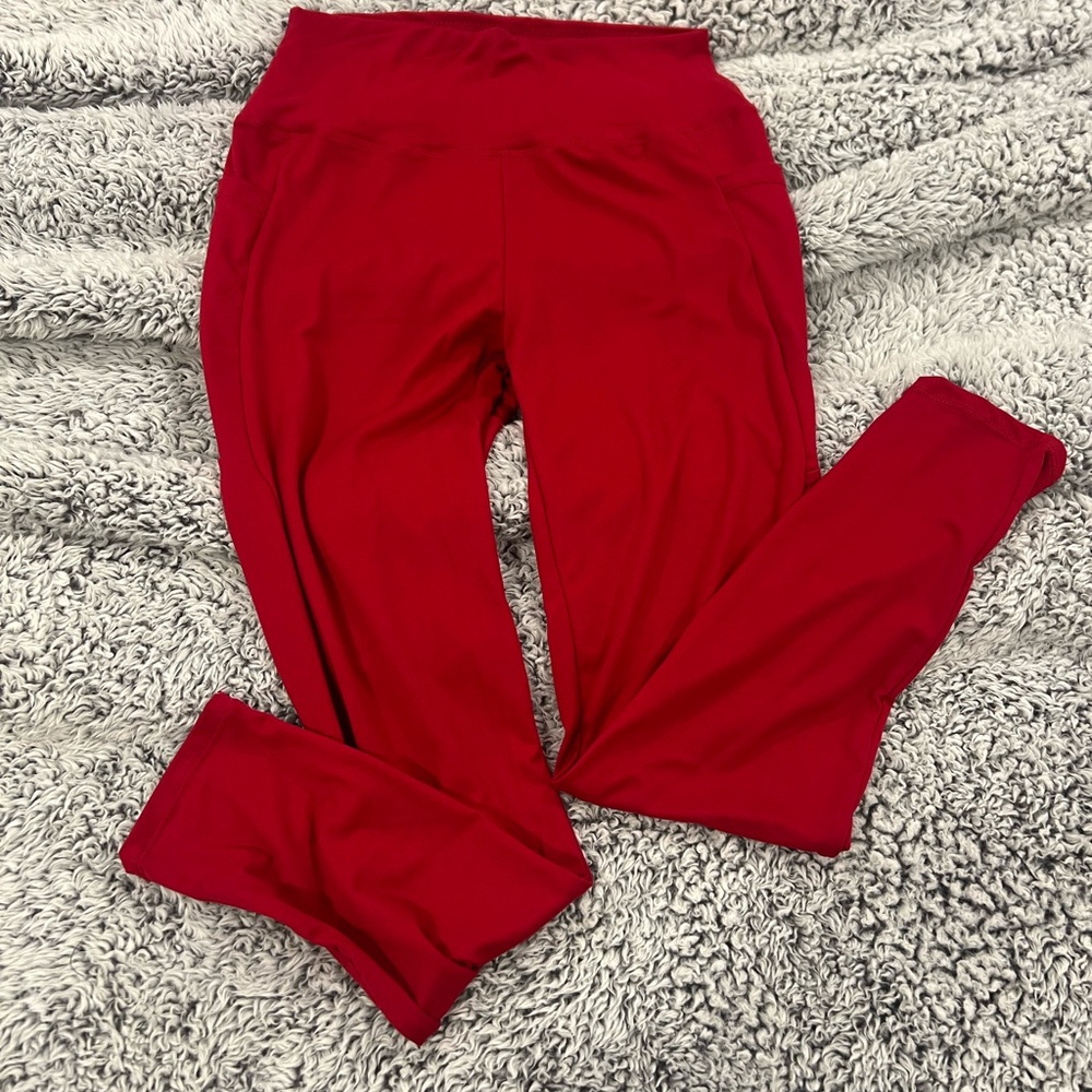 New Red Leggings